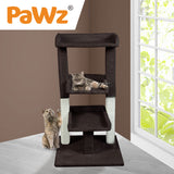 NNEIDS Pet Cat Tree Scratching Post Scratcher Trees Tower Pole Gym Condo Furniture