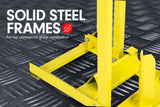 NNEDPE Drywall Panel Lifter Hoist Storage Stand Rack Trolley