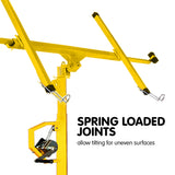 NNEDPE Kartrite 11ft Plaster Drywall Board Sheet Panel Hoist Lifter
