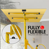 NNEDPE 16ft Plaster Drywall Board Sheet Panel Hoist Lifter