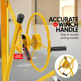 NNEDPE 16ft Plaster Drywall Board Sheet Panel Hoist Lifter