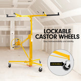 NNEDPE 16ft Plaster Drywall Board Sheet Panel Hoist Lifter
