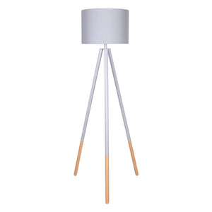 NNEDPE Sarantino Adjustable Height Arc Floor Lamp Antique Brass Shade
