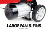 NNEDPE Yukon 240V Electric Log Splitter Wood Cutter - 8Ton
