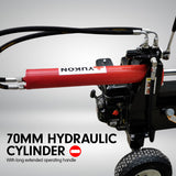 NNEDPE Yukon Petrol Log Splitter Wood Cutter - 18Ton