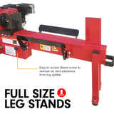 NNEDPE Yukon Petrol Log Splitter Wood Cutter 15 Ton