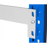NNEDPE 2 Garage Storage Steel Rack Long Span Shelving 1.5m-wide 400kg