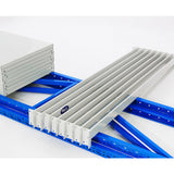 NNEDPE 2 Garage Storage Steel Rack Long Span Shelving 1.5m-wide 400kg
