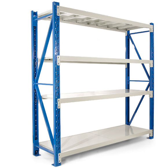 NNEDPE Garage Storage Steel Rack Shelving 2.0m-wide 400kg