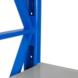 NNEDPE Garage Storage Steel Rack Shelving 2.0m-wide 400kg