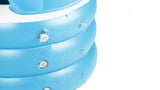 NNEDPE MamboBaby Inflatable Bath Tub - Blue