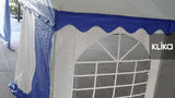 NNEDPE Wallaroo 4x8 Outdoor Event Marquee Tent Blue-White