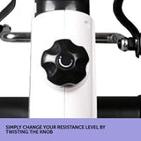 NNEDPE Powertrain Mini Exercise Bike Arm and Leg Pedal Exerciser
