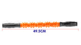 NNEDPE Massage Roller Stick Trigger Point Massager Orange - 49.5cm