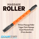 NNEDPE Massage Roller Stick Trigger Point Massager Orange - 49.5cm