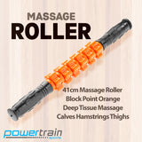 NNEDPE Massage Roller Bar Stick with Trigger Block Points - 41cm