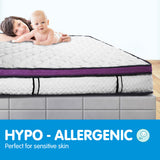 NNEDPE Laura Hill Euro Top Spring Pocket Mattress Queen - 30cm