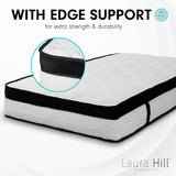 NNEDPE Laura Hill Double Mattress with Euro Top Layer - 32cm