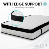 NNEDPE Laura Hill King Single Mattress with Euro Top Layer - 32cm