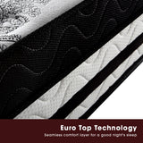 NNEDPE Laura Hill King Mattress  with Euro Top - 34cm