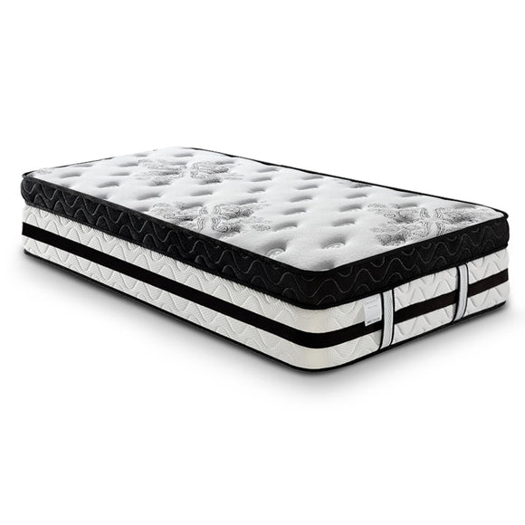 NNEDPE Laura Hill King Single Mattress  with Euro Top - 34cm