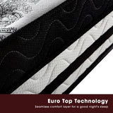 NNEDPE Laura Hill King Single Mattress  with Euro Top - 34cm