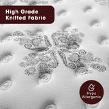 NNEDPE Laura Hill King Single Mattress  with Euro Top - 34cm