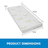 NNEDPE Laura Hill Cool GEL Memory Foam Mattress Topper - Single