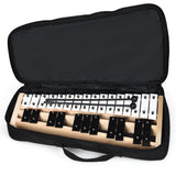NNECW 27 Notes Glockenspiel Xylophone with Wooden Base for Kids