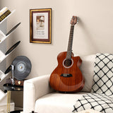 NNECW 104 cm Cutaway Folk Standard Full Size 6 String Guitar for Beginner Adults