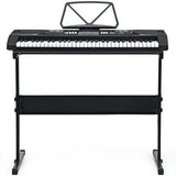 NNECW 61-Key Electric Piano Keyboard with Microphone Headphone