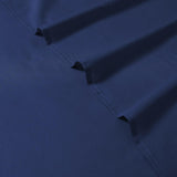 NNEDSZ 1200TC Organic Cotton King Single Sheet Sets Navy