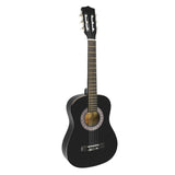 NNEDPE Karrera 34in Acoustic Children Wooden Guitar - Black