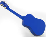 NNEDPE Karrera 34in Acoustic Children no cut Guitar - Blue