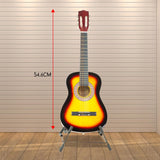 NNEDPE Childrens Guitar Karrera 34in Acoustic Wooden - Sunburst