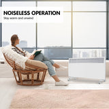 NNEDPE Levante NDM-20WT 2000W Electric Panel Heater Wifi Thermostat Castors