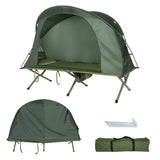 NNECW 4-In-1 Camping Cot Tent for 1 Person to Use