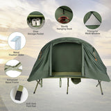 NNECW 4-In-1 Camping Cot Tent for 1 Person to Use