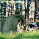 NNECW 4-In-1 Camping Cot Tent for 1 Person to Use