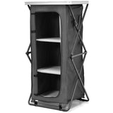 NNECW Folding Pop-Up Camping Storage Cabinet with Bag L Size