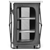 NNECW Folding Pop-Up Camping Storage Cabinet with Bag M Size
