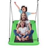 NNECW Tree Swing with Oxford fabric for Kids and Adults Green