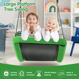 NNECW Tree Swing with Oxford fabric for Kids and Adults Green
