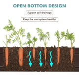 NNECW Raised Garden Bed Outdoor Planter Grow Box with Multiple Combination