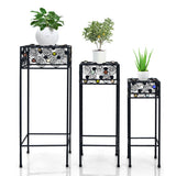 NNECW Display Rack with Colorful Ceramic Beads for Living Room