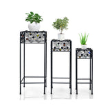 NNECW Display Rack with Colorful Ceramic Beads for Living Room