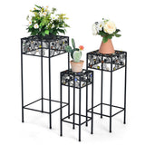 NNECW Display Rack with Colorful Ceramic Beads for Living Room