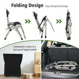 NNECW Folding Padded Zero Gravity Chair for Camping &amp Poolside &amp Backyard-2 pieces