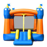 NNECW Inflatable Bounce House with Slide & Basketball Rim without Air Blower