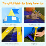 NNECW Inflatable Bounce House Kids Castle Tampoline with Jumping AreaBlower included